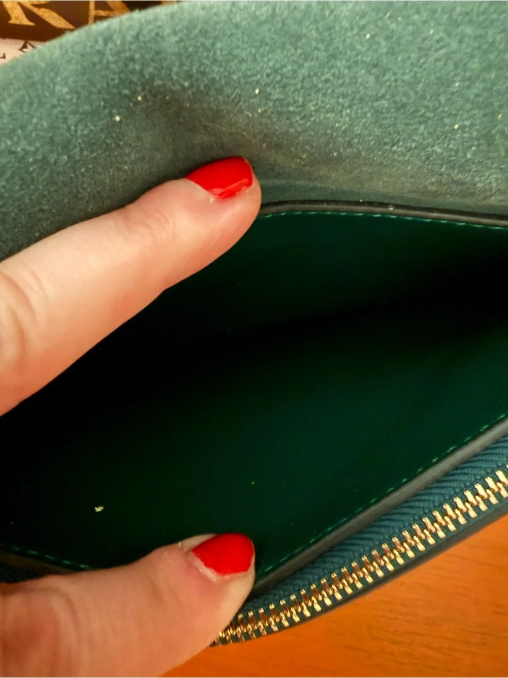 Kate Spade Luna Crescent Emerald Crossbody NWT